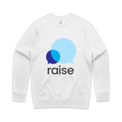 Raise Sweatshirt - White Thumbnail