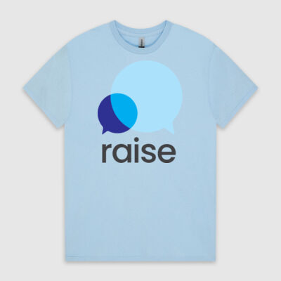 Raise Tee - Light Blue Thumbnail